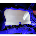 BMW E36 Rear Seat Delete Aluminum Panels Skins Race Track Car Cards - Bull Boost Performance