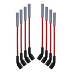 Hinson Motorsports Red 8.5mm Spark Plug Wires – GM Truck & SUV 4.8/5.3/6.0/6.2L (99-13), Straight or 45° Boot