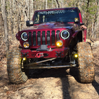 Gauntlet Front Bumper w/Winch Plate for Jeep JL/JT  (2018-2024) By Gatekeeper Off-Road