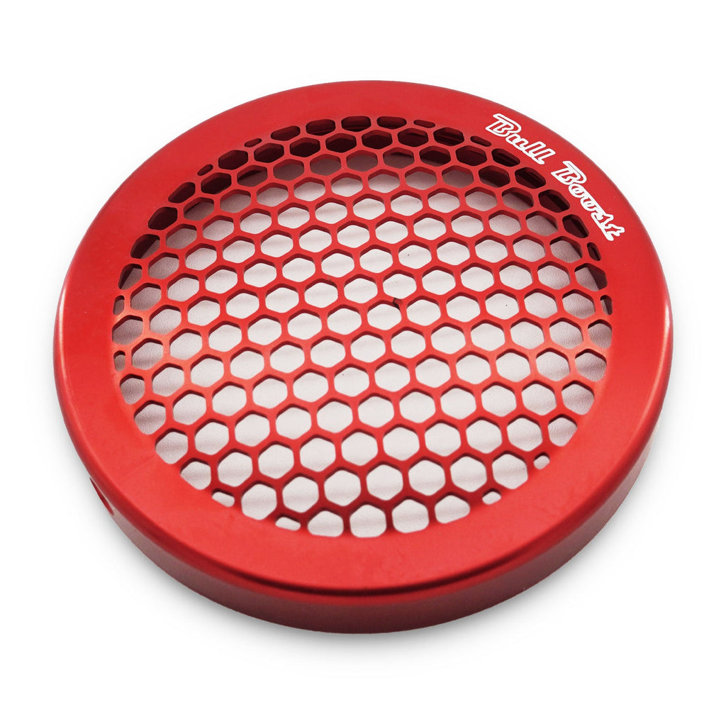 Red Billet 4" Inch Turbo Inlet Guard Velocity Stack Adapter Bellmouth Intake Hex - Bull Boost Performance