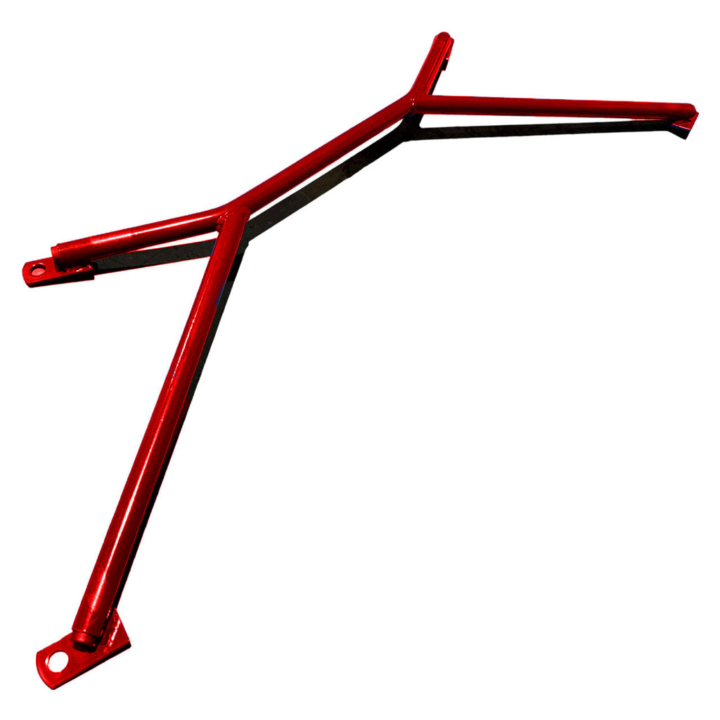 Half Front Chassis Brace for Subaru WRX STI 15-21 Reinforcement Bar - Bull Boost Performance