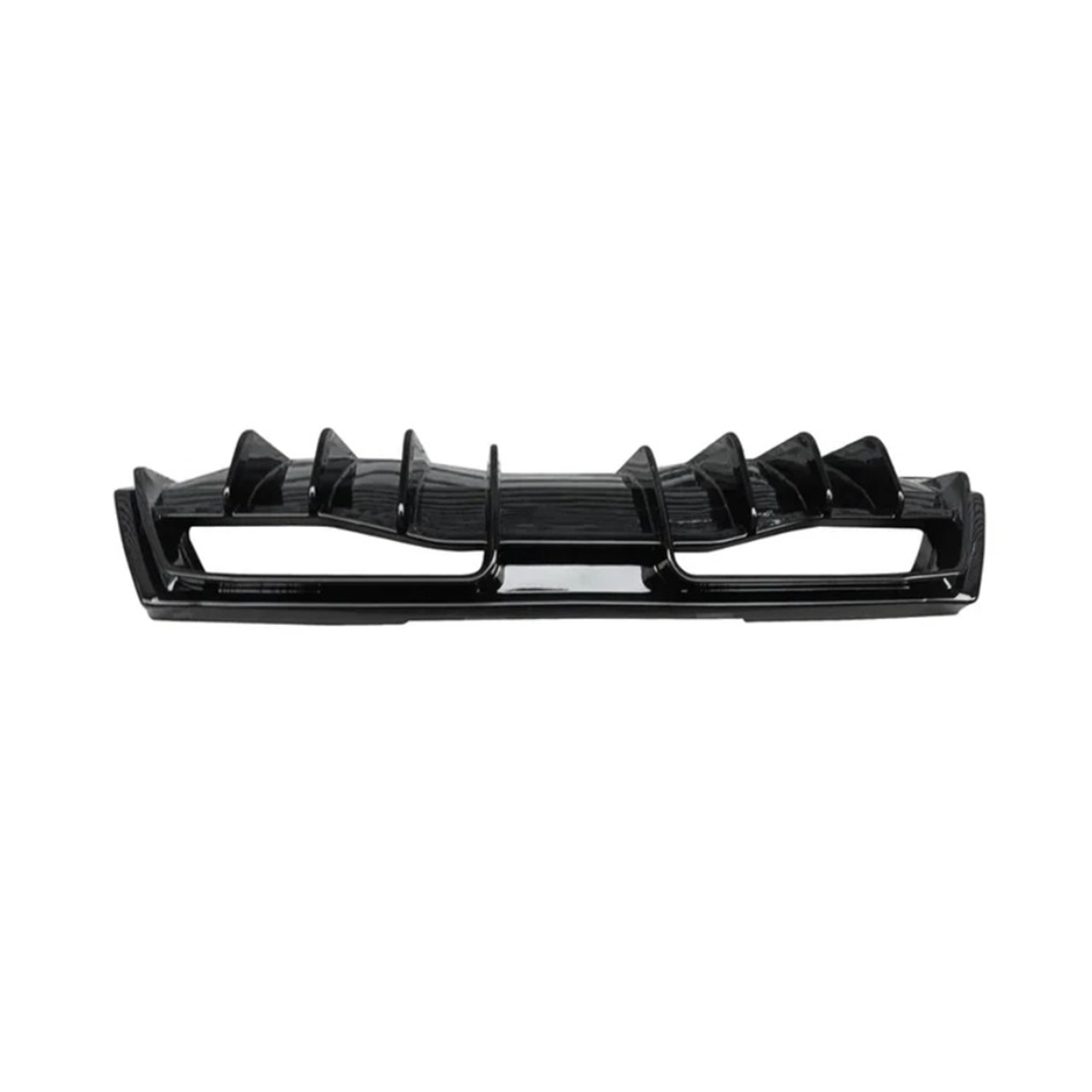 Gloss Black Rear Aggressive Diffuser for Chevrolet Corvette C8 Z51 - Bull Boost Performance