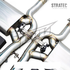 Valved Stainless Steel Performance Exhaust System for Jaguar F‑TYPE 3.0T - Bull Boost Performance