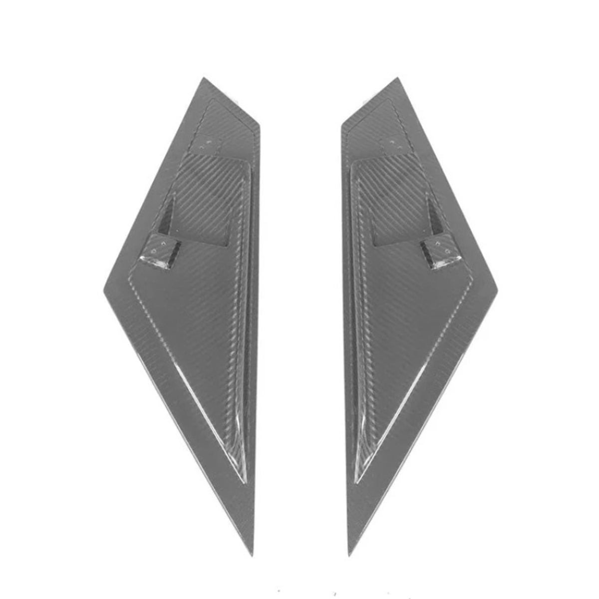 SVY Style Dry Carbon Fiber Rear Side Air Intake Panels for Lamborghini Aventador - Bull Boost Performance