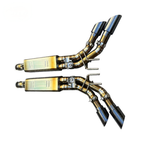 Titanium Catback Exhaust System for Mercedes Benz G63 W465 4.4T - Bull Boost Performance
