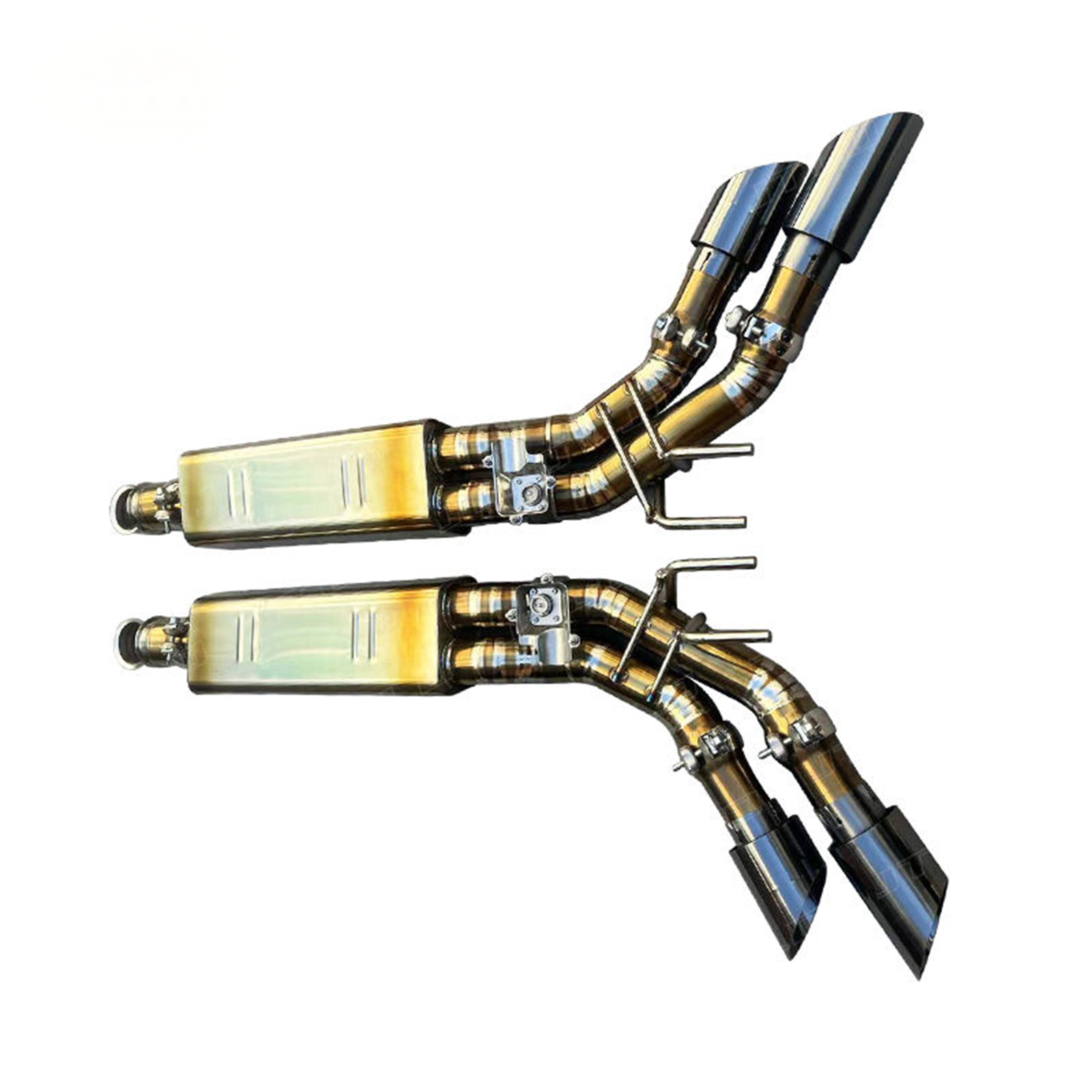 Titanium Catback Exhaust System for Mercedes Benz G63 W465 4.4T - Bull Boost Performance
