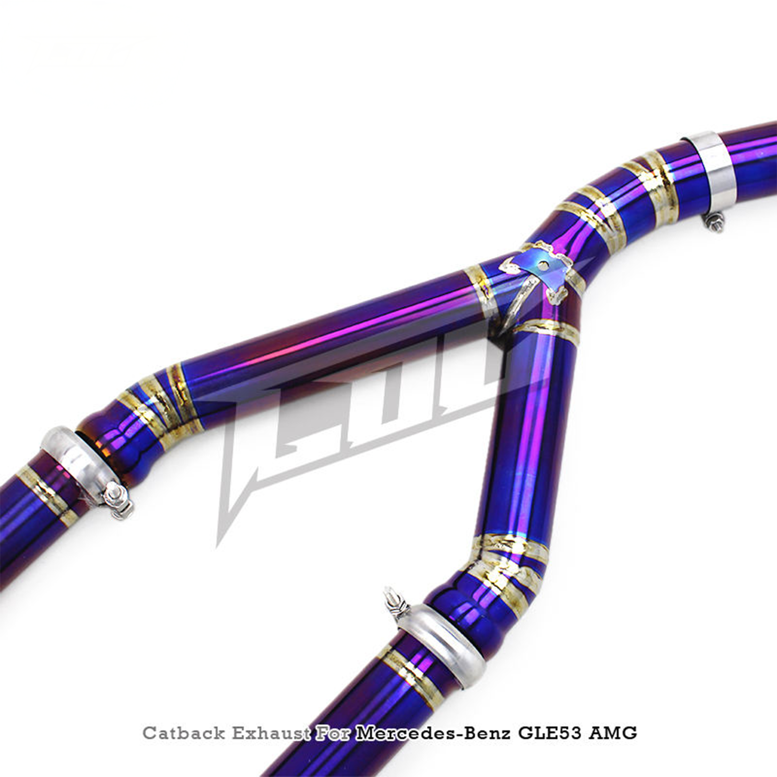 Titanium Catback Exhaust System for Mercedes Benz GLE53 AMG W167 3.0T - Bull Boost Performance