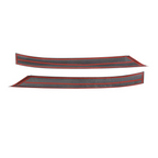 Dry Carbon Fiber A‑Pillar Cover Trim for Chevrolet Corvette C8 - Bull Boost Performance
