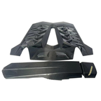 SVV Style Dry Carbon Fiber Rear Wing with Engine Hood for Lamborghini Aventador LP700 LP740 LP750 Coupe - Bull Boost Performance