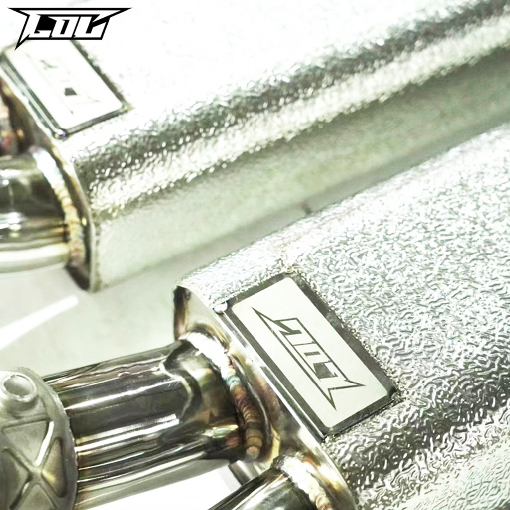 Stainless Valved Catback Exhaust System for Mercedes Benz G500 G550 G63 W463A 4.0T - Bull Boost Performance