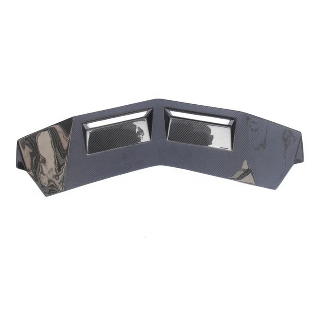 NT Style Dry Carbon Fiber Engine Bonnet Air Intake Panel for Lamborghini Aventador - Bull Boost Performance