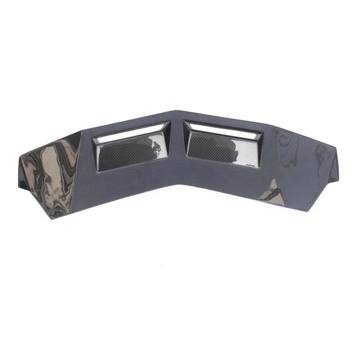 NT Style Dry Carbon Fiber Engine Bonnet Air Intake Panel for Lamborghini Aventador - Bull Boost Performance