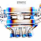 Titanium Valved Catback Exhaust System for Lamborghini Aventador LP700‑4 6.5L V12 - Bull Boost Performance