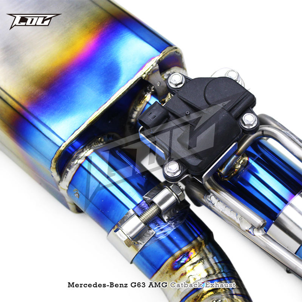 STRATEC Titanium Valved Catback Exhaust System for Mercedes Benz G63 AMG W464 4.0T - Bull Boost Performance
