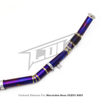 Titanium Catback Exhaust System for Mercedes Benz GLE53 AMG W167 3.0T - Bull Boost Performance