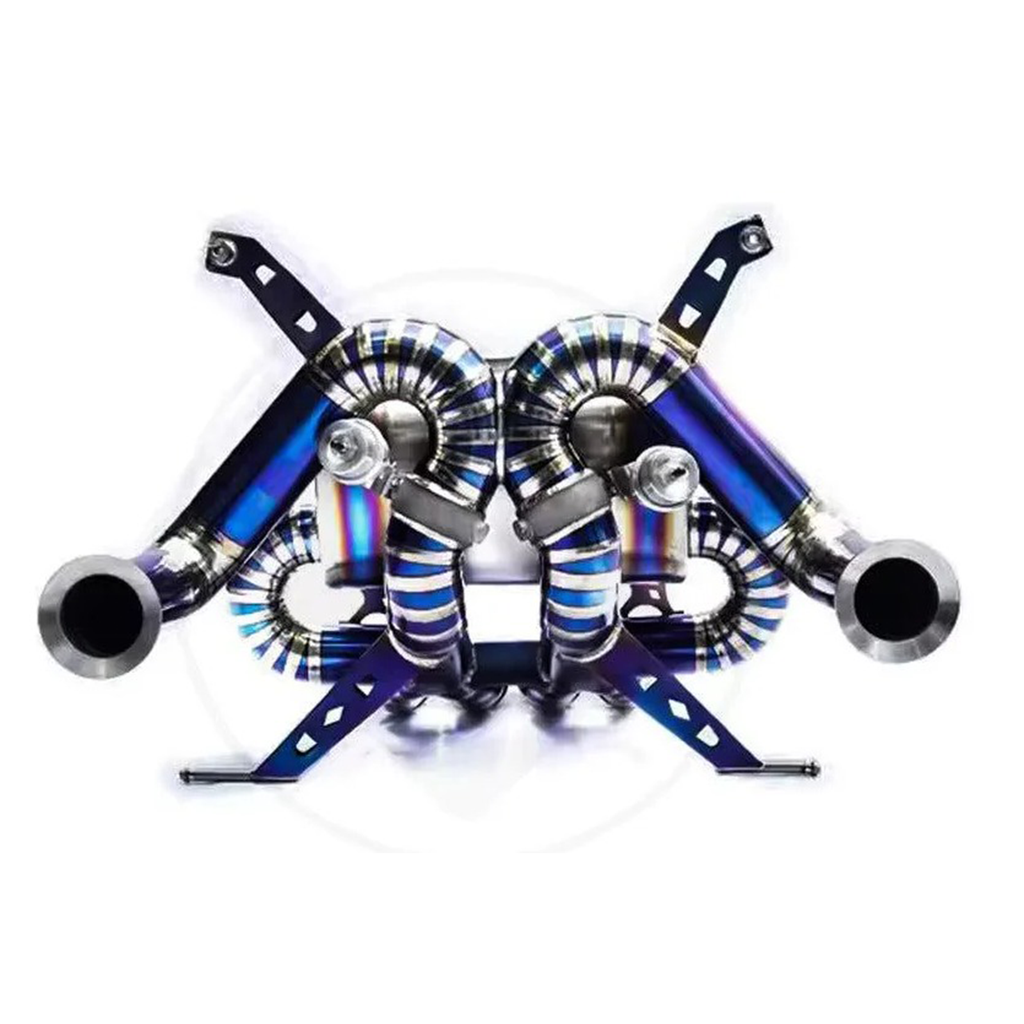 Titanium Performance Catback Exhaust System for Lamborghini Aventador S Roadster 6.5L V12 - Bull Boost Performance