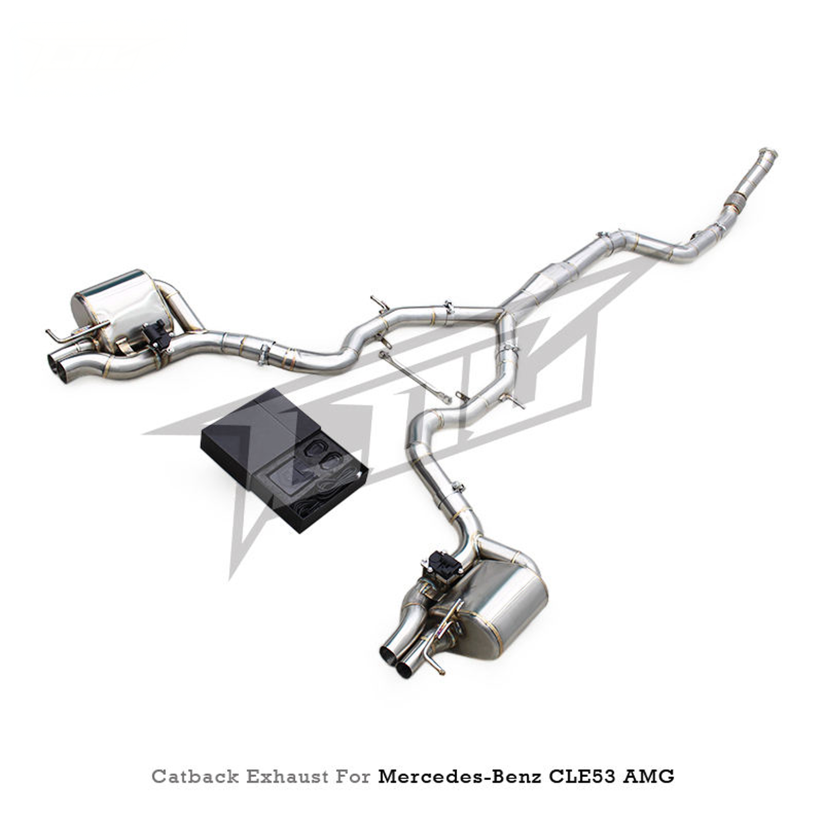T304 Exhaust System for Mercedes Benz CLE53 AMG - Bull Boost Performance
