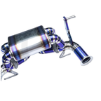 Titanium Valved Muffler Exhaust System for Lamborghini Aventador S LP740‑4 6.5L V12 - Bull Boost Performance