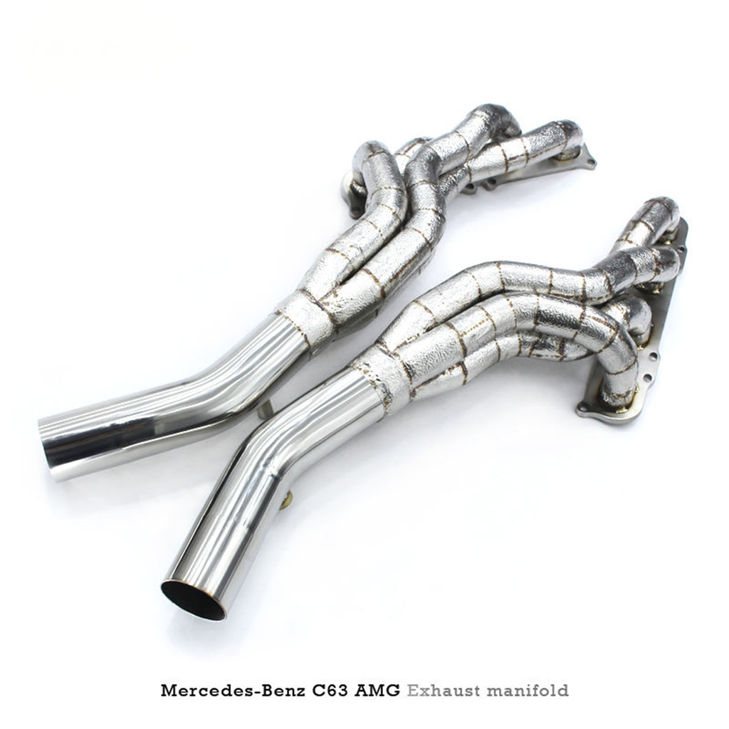 Stainless Exhaust Manifold Downpipe System for Mercedes‑Benz C250 1.8T W204 - Bull Boost Performance