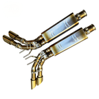 Titanium Catback Exhaust System for Mercedes Benz G500 G550 W463 - Bull Boost Performance