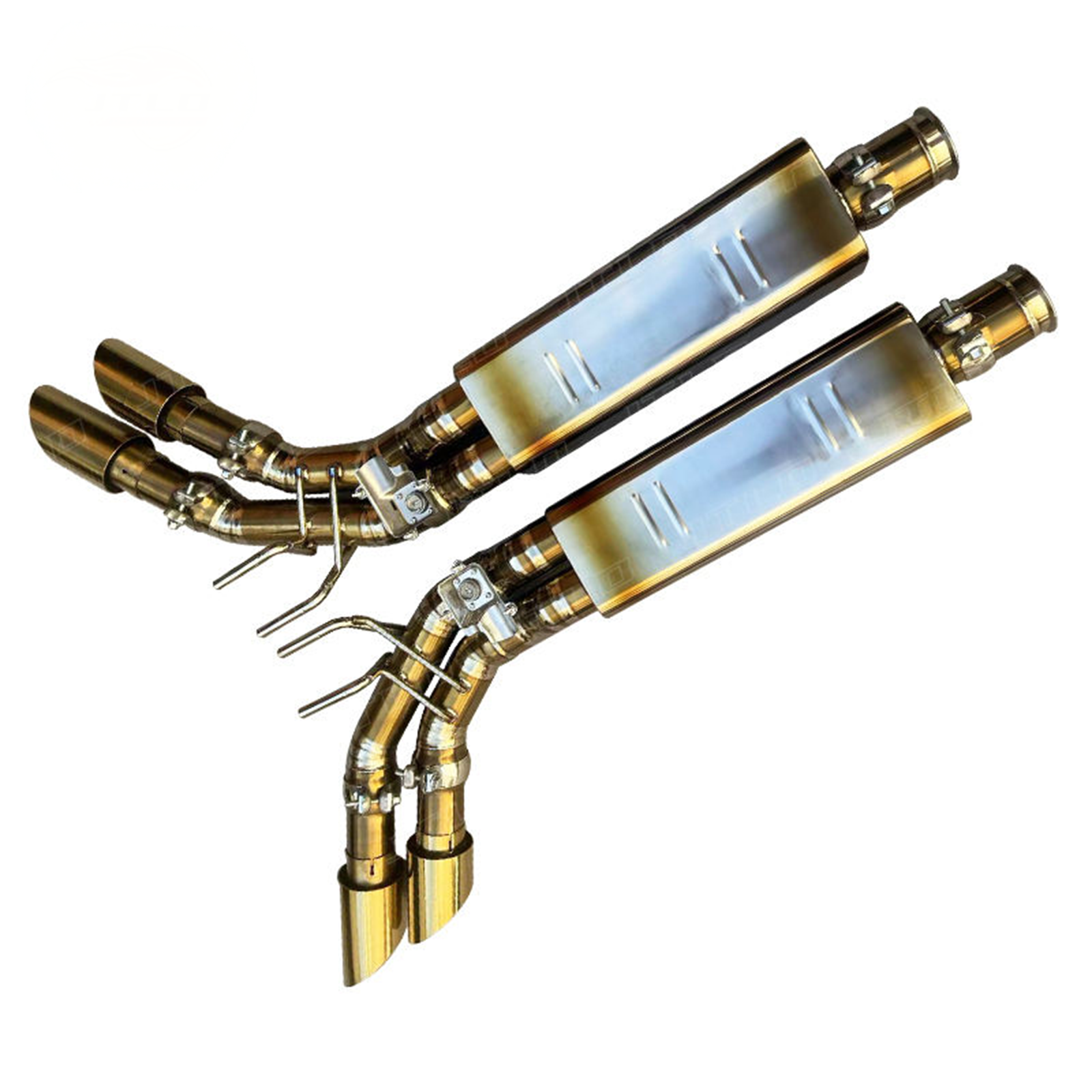 Titanium Catback Exhaust System for Mercedes Benz G500 G550 W463 - Bull Boost Performance