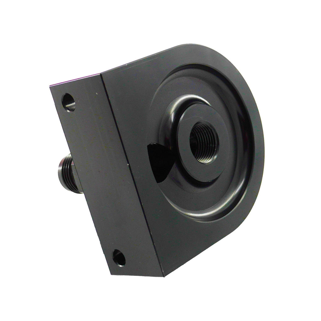 Camaro LT1 LS1 LS2 LS3 Billet Remote Oil Filter Relocation Mounting Bracket -10AN - Bull Boost Performance