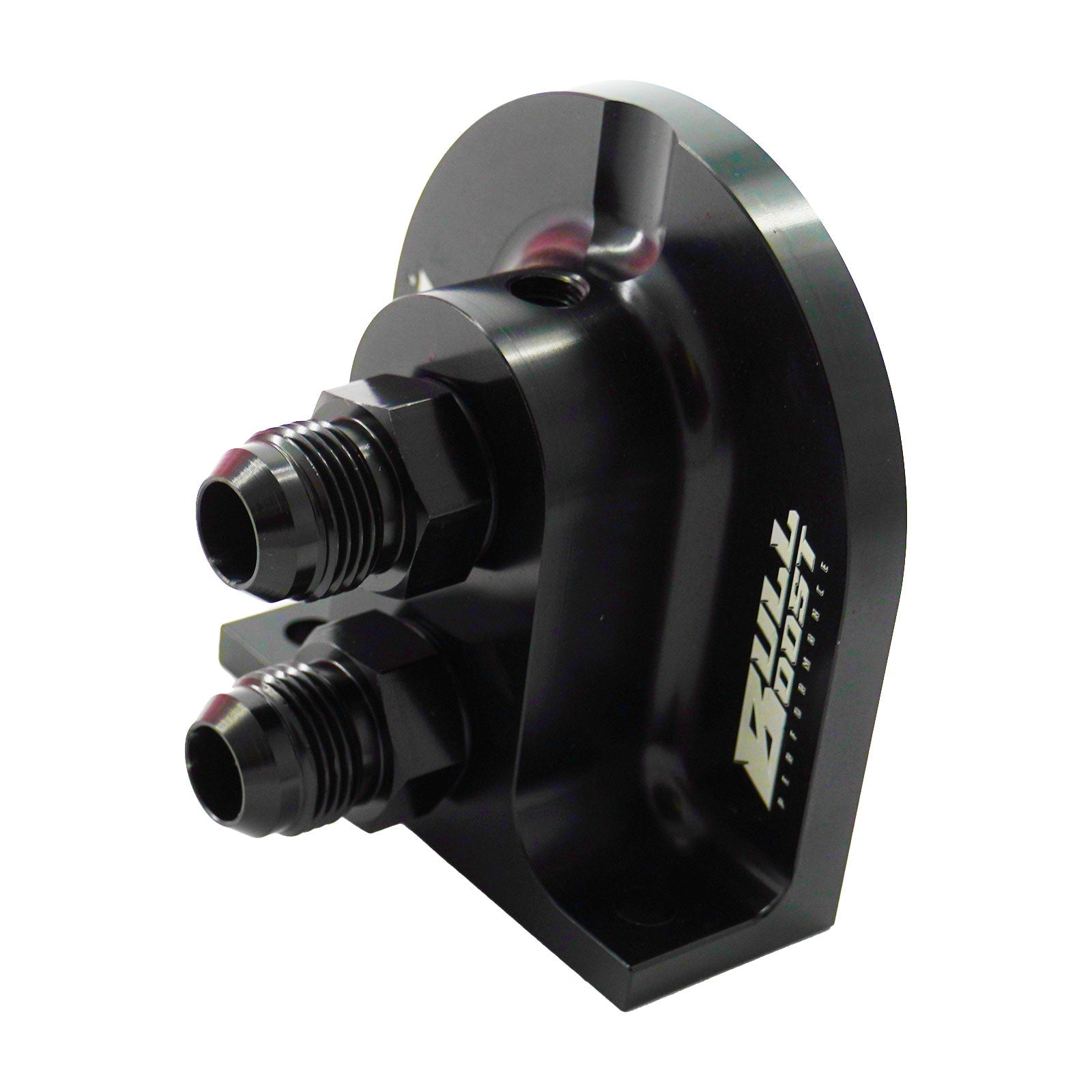 Camaro LT1 LS1 LS2 LS3 Billet Remote Oil Filter Relocation Mounting Bracket -10AN - Bull Boost Performance