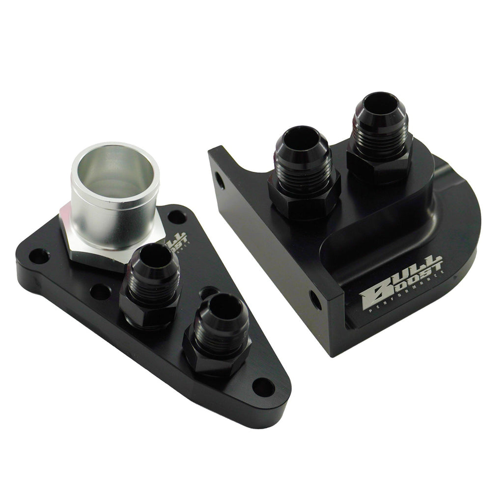 Ford 4.6 & 5.4 Modular Oil Filter Relocation Kit Adapter - Mustang / F150 US - Bull Boost Performance