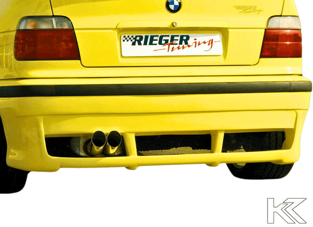 Rieger BMW E36 Compact Vented Rear Skirt Extension