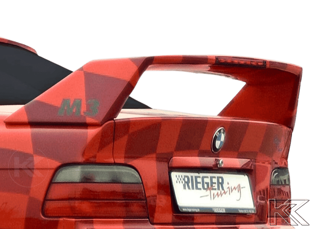 Rieger BMW E36 Coupe GT Wing w/3rd Brake Light