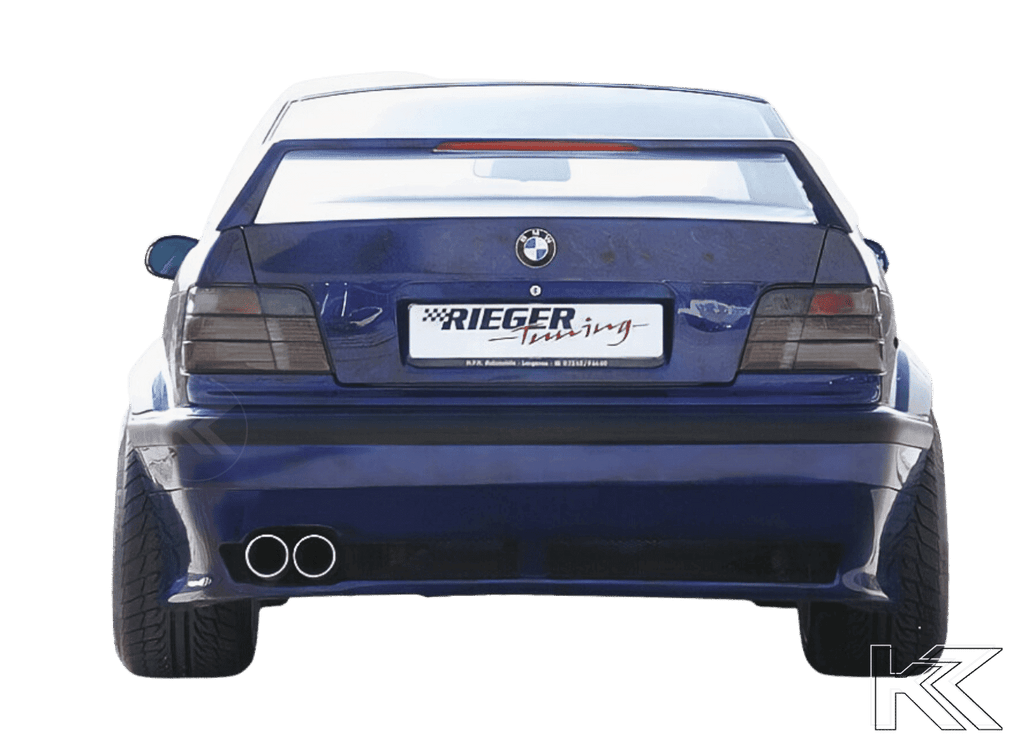 Rieger BMW E36 Vented Rear Bumper for Widebody
