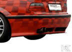 Rieger BMW E36 Vented Rear Bumper for Widebody