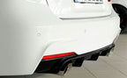 Rieger BMW F30/31 M Technic Rear Skirt Insert