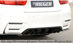 Rieger BMW F82 M4 Rear Skirt Insert
