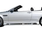 Rieger E46 Side Skirts - Vented Type 1