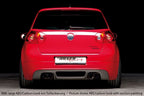 Rieger VW Golf 5 Rear Skirt Extension - Carbon Look