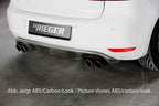 Rieger VW Golf 6 (3dr/5dr) Rear Skirt Insert