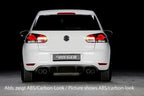 Rieger VW Golf 6 (3dr/5dr) Rear Skirt Insert