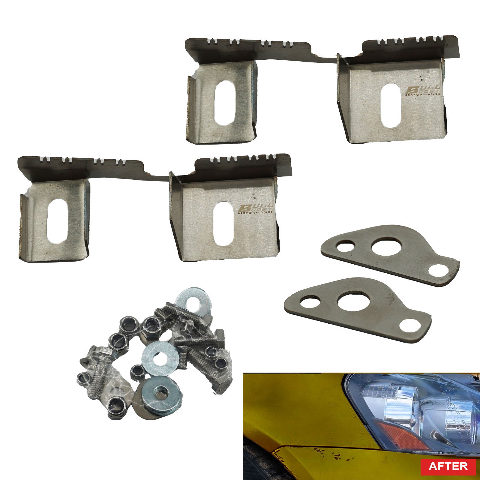 Front Bumper Lifts For Acura RSX DC5 With Hardware Gap Fix Lift Kit US - Bull Boost Performance