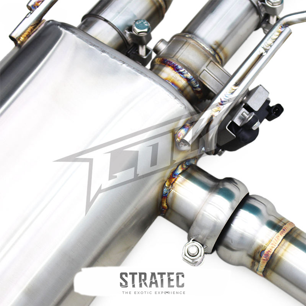 Valved Stainless Steel Catback Exhaust System for Jaguar F‑TYPE V8 5.0T - Bull Boost Performance