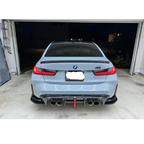 Carbon Fiber Rear Diffuser Brake Light V1 for BMW G80 M3 G82 G83 M4 - Bull Boost Performance
