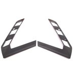 Carbon Fiber Rear Window Trim Cover Set for Chevrolet Corvette C8 Coupe - Bull Boost Performance