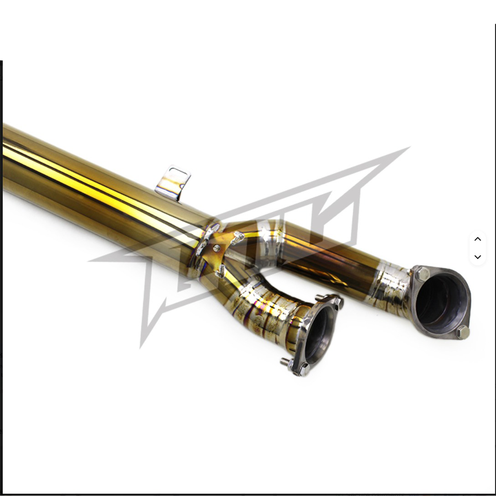 Valved Titanium Catback Exhaust System for BMW M3 M4 G80 G82 3.0T - Bull Boost Performance