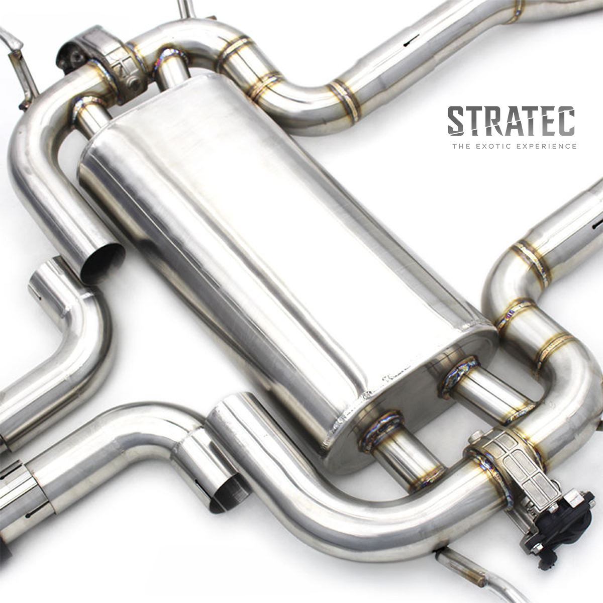 Stainless Steel Catback Sport Exhaust System for Jaguar F‑TYPE 3.0T - Bull Boost Performance