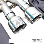 Valved Stainless Steel Performance Exhaust System for Jaguar F‑TYPE 3.0T - Bull Boost Performance