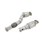 58 Catless Downpipes Heatshield for BMW G8X G80 G82 G83 M3 M4 G87 M2 - Bull Boost Performance