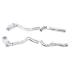 High Flow Catted T304 Stainless Downpipe for Mercedes Benz G500 W463A 4.0T - Bull Boost Performance
