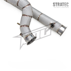 Straight Through Exhaust Downpipe System for Lamborghini Aventador SVJ Ultimae - Bull Boost Performance