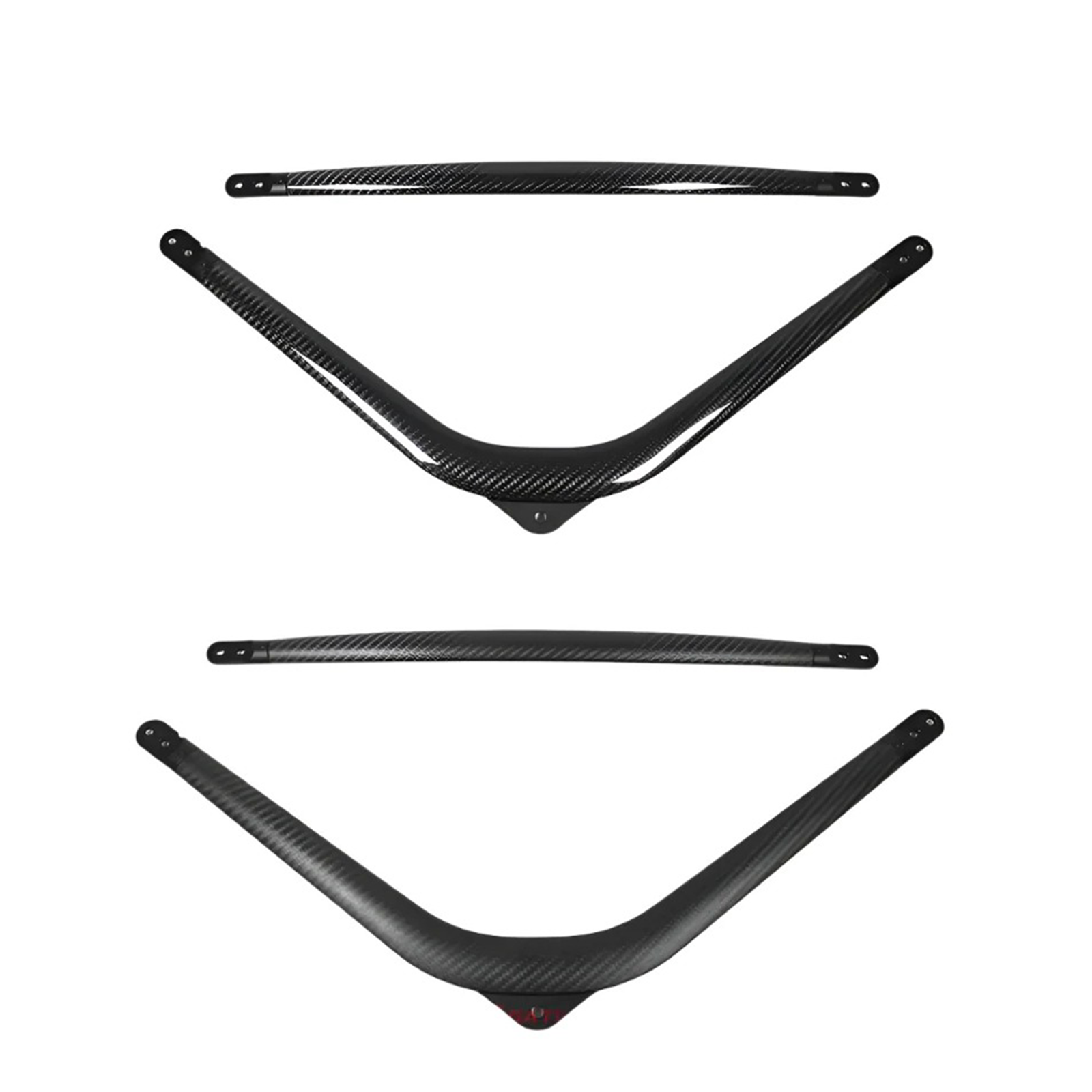 Carbon Fiber Strut Brace V2 for BMW G87 M2 G80 M3 G82 G83 M4 by Stratec Systems