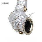High Flow Catted Downpipe for Mercedes Benz E200 E300 W213 C238 2.0T - Bull Boost Performance